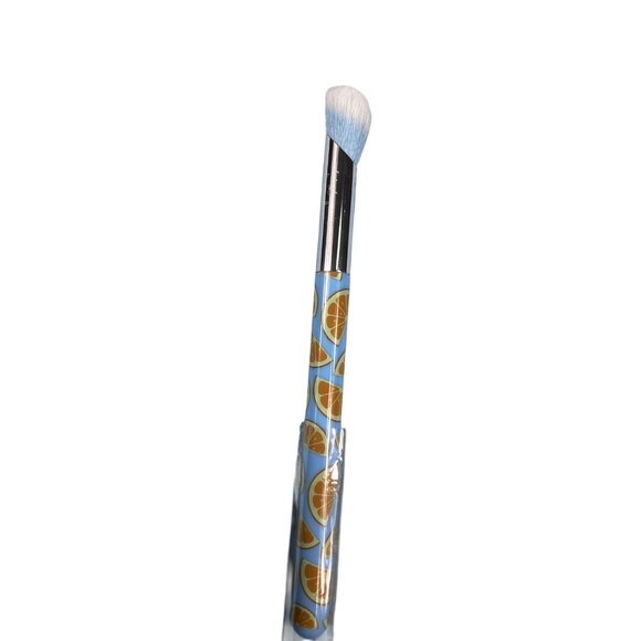 Slmissglam Concealer C01 Makeup Brush Blue Handle Orange Slice Design tools New - Picture 2 of 4